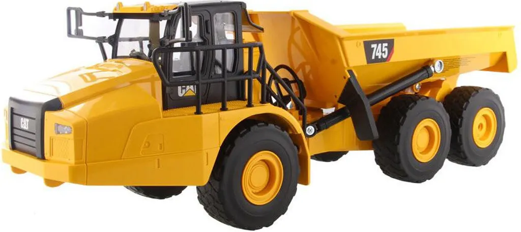 Camion RC CAT 745 échelle 1:24 avec benne articulée télécommandée
