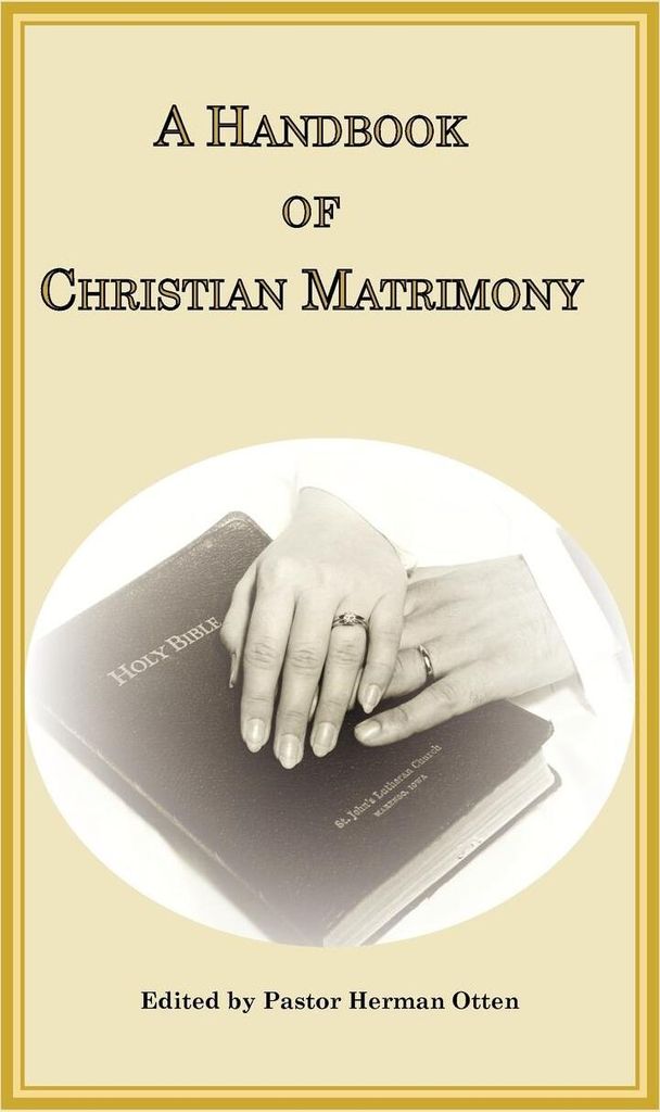 A Handbook of Christian Matrimony