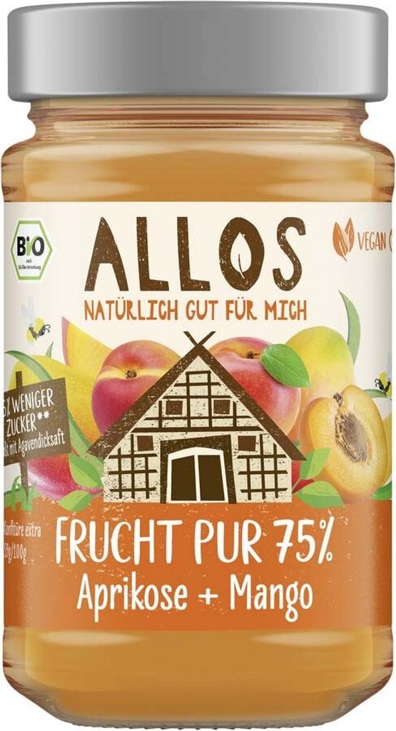 Frucht Pur - Aprikose + Mango 250g