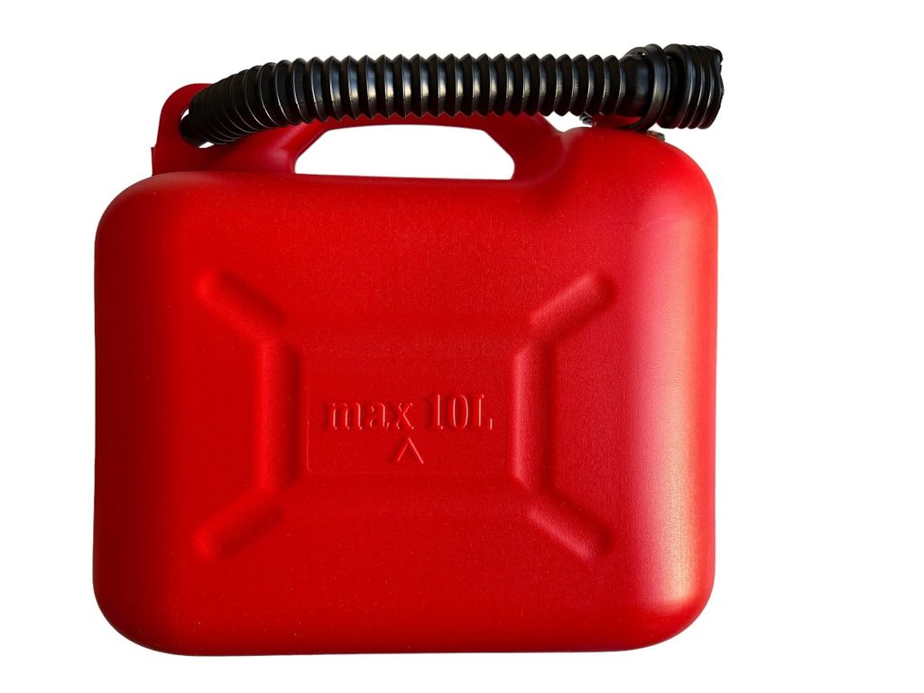 Benzinkanister 10L Kunststoff Rot, Kanister