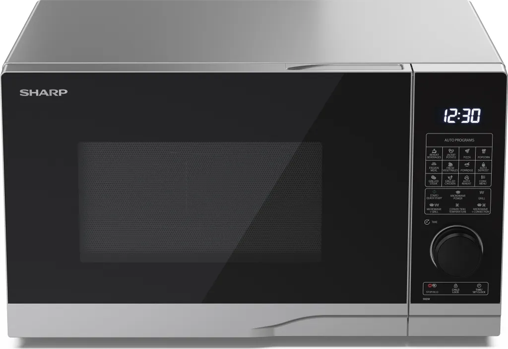 Micro-ondes Grill Sharp 25 Litres Idéal pour Cuisine et Réchauffage