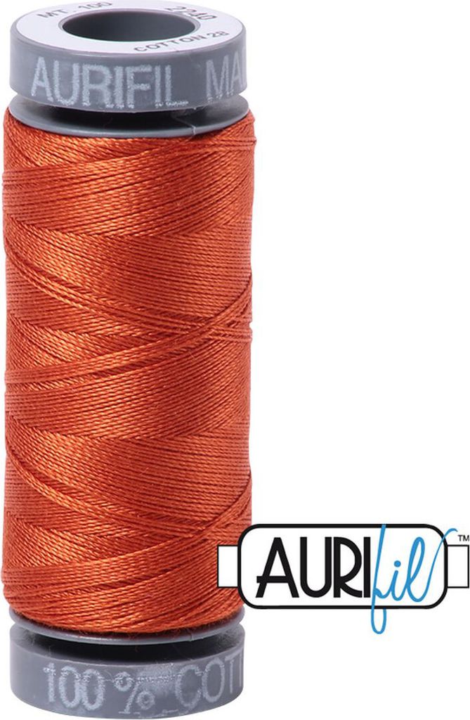AURIfil Nähgarn MK28WT 750m, 100% Baumwolle : 2240 Rusty Orange AURIfil: 2240 Rusty Orange