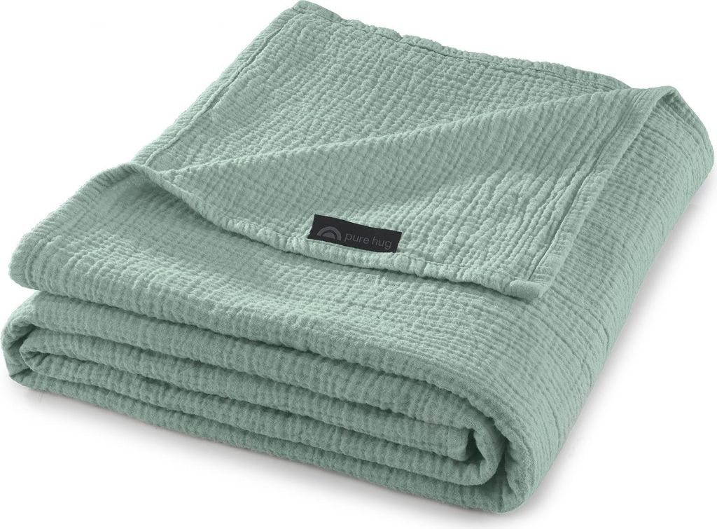 pure hug Musselin Wohndecke Kuscheldecke 150 x 200 cm Produktbild 