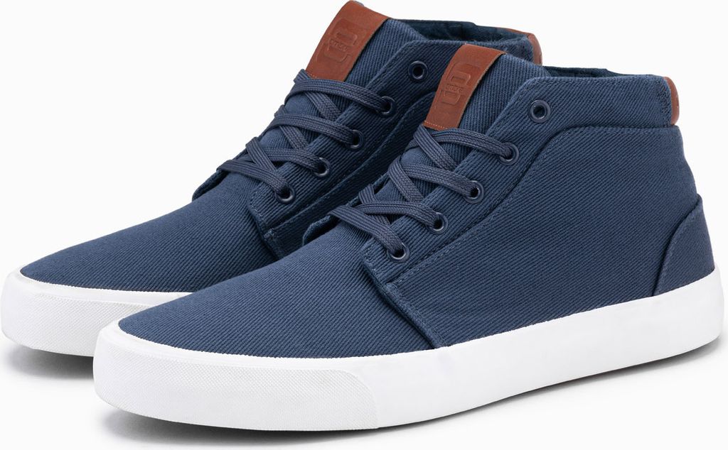 Ombre Clothing Herren-Stiefeletten Touré dunkelblau 40