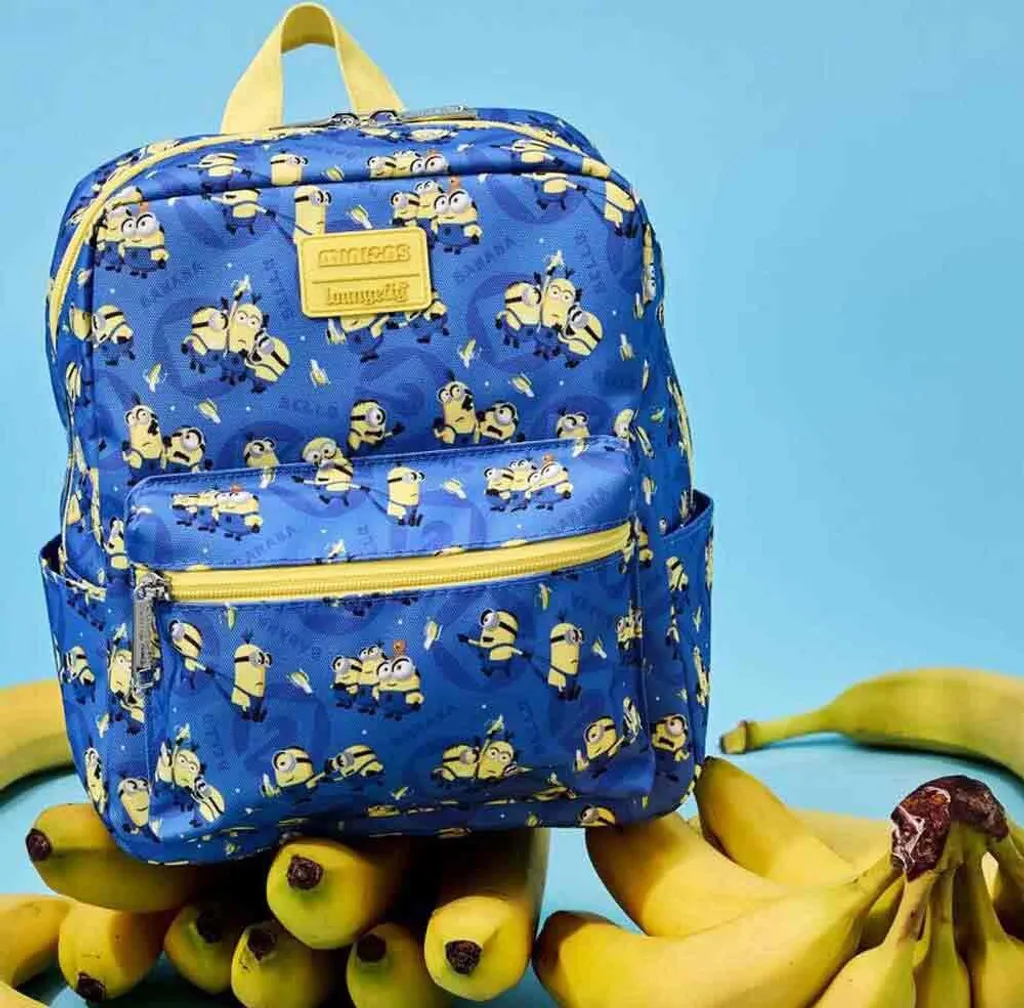 Sac à dos de loisirs Minions Loungefly 24cm idéal pour sorties et parc - 6