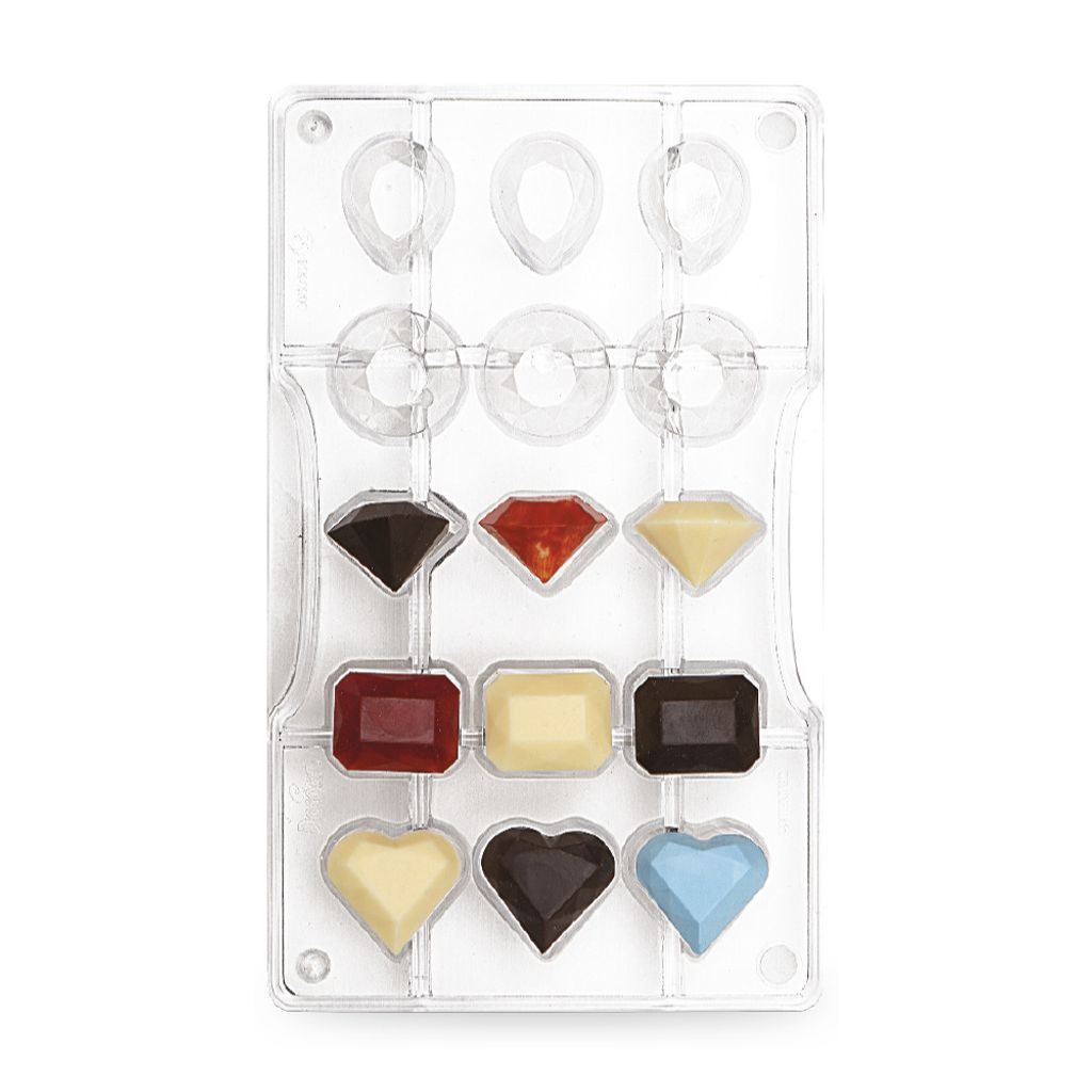 Forma na čokoládu diamanty Obrázek produktu 