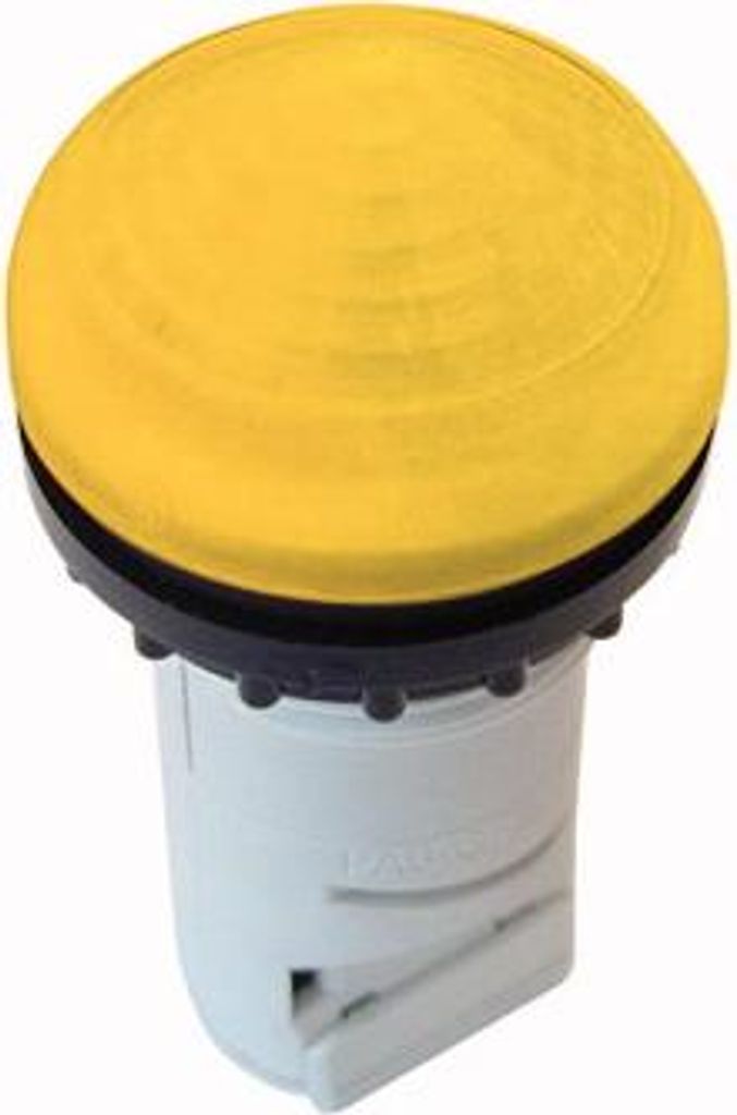 Leuchtmelder, RMQ-Titan, Verlängert, konisch, ohne Lichtelemente, für Glüh-, Glimmlampen und LEDs bis 2,4 W, mit Lampenfassung BA 9s, gelb 21691...