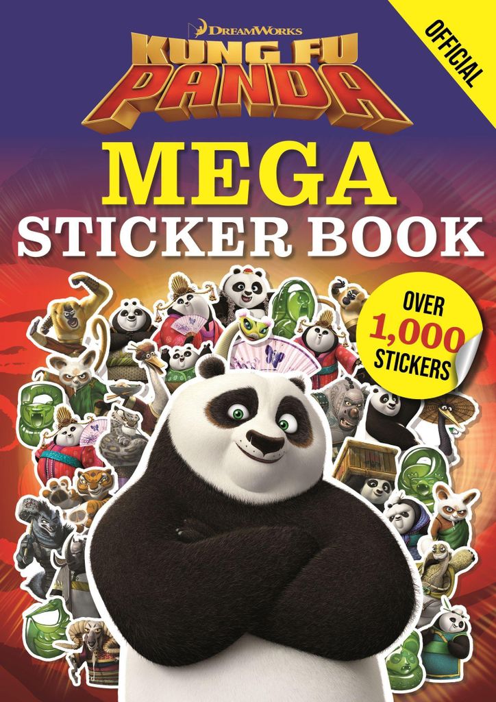 Kung Fu Panda Mega Sticker Book Produktbild 