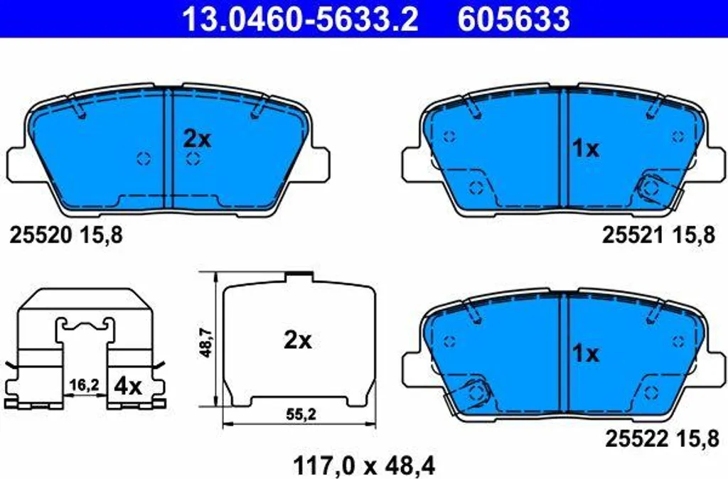 Éliminez les Bruits de Freinage avec ces Plaquettes ATE 583022PA70