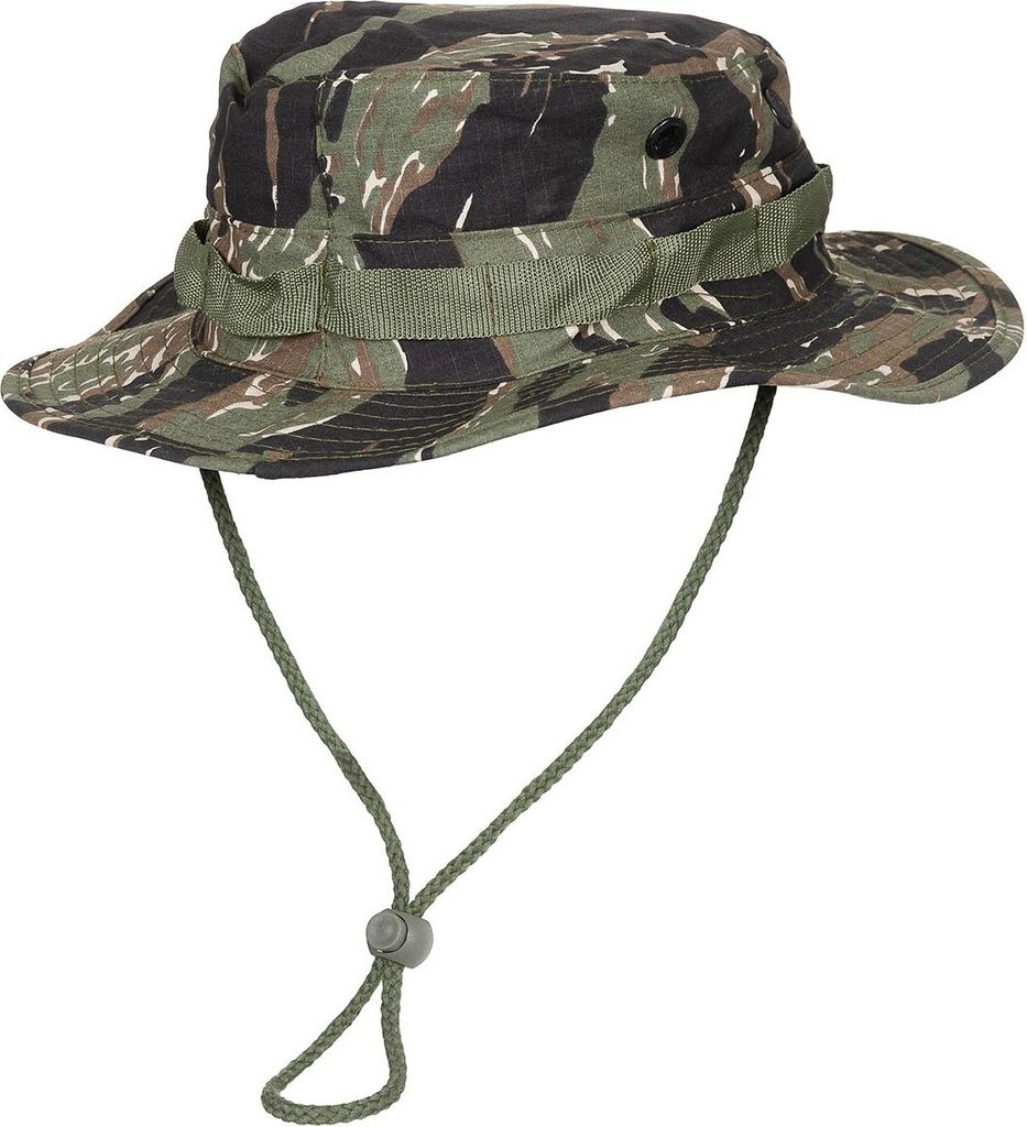 Cappello Us Gi bush, sottogola, striscia tigrata, Gi Immagine del prodotto 