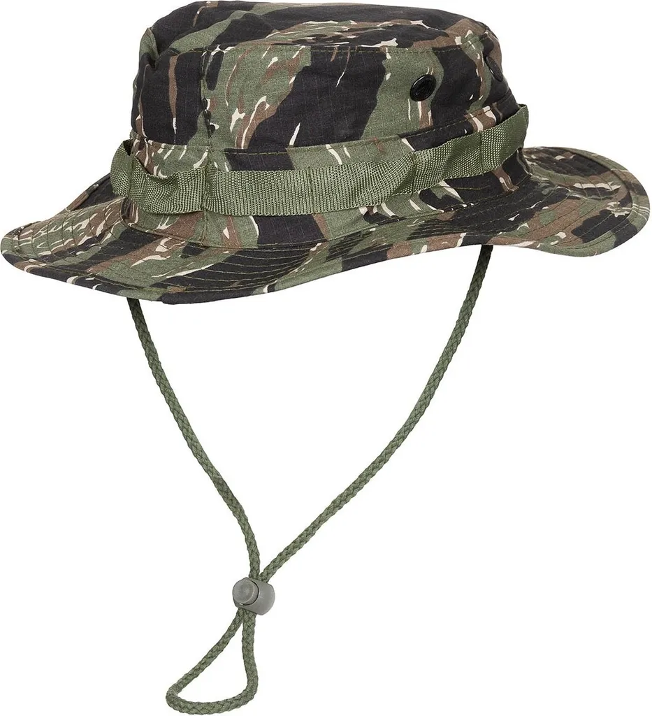 Cappello Boonie US GI Tiger Stripe Ripstop S - Bush Hat Militare Originale