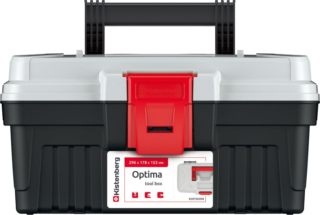 Werkzeugkasten Optima Werkzeugorganisator Fächer Produktbild 