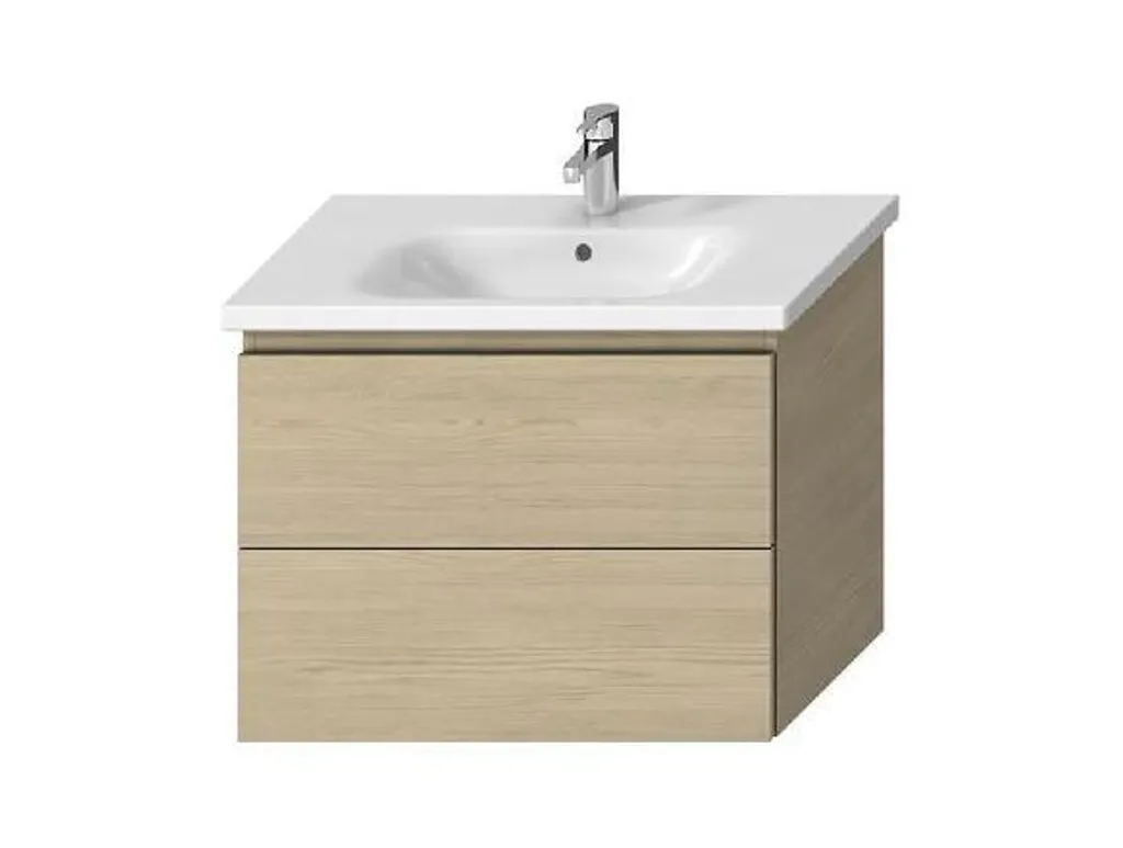 Jika Mio-N Meuble Lavabo 760x588mm Frêne H40J7164013421 pour Salle de Bain