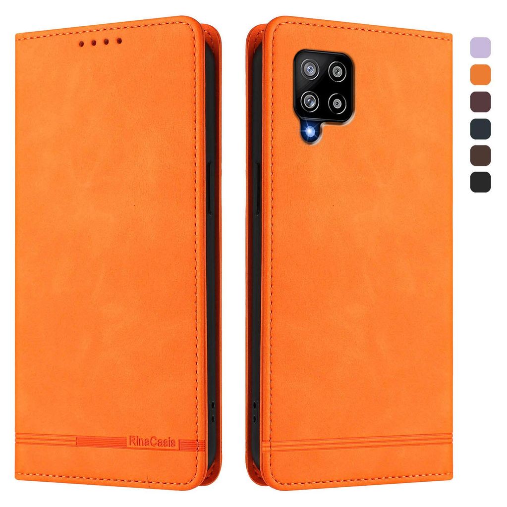 Hülle für Samsung Galaxy A42 5G, Retro Kunstleder Ständer Produktbild 