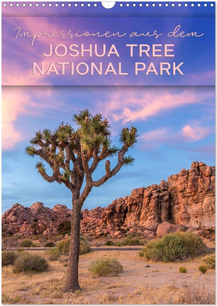 Impressionen aus dem JOSHUA TREE NATIONAL PARK (Wandkalender 2026 DIN A3 hoch), CALVENDO Monatskalender