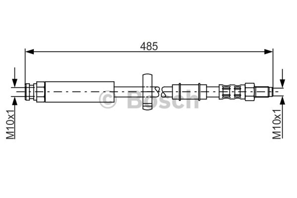 Bosch Bremsschlauch 1 987 481 063