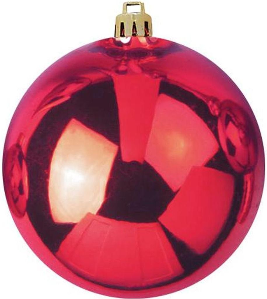 INNA-Glas Weihnachtskugel Teodora, glänzend rot, Ø30cm - christbaumkugel