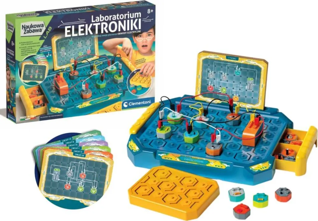 Jeu éducatif scientifique Laboratoire d'électronique 50727 complet