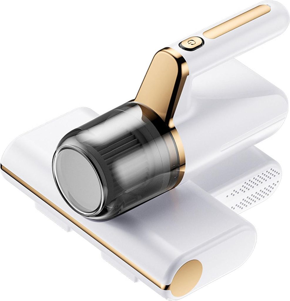 Milbenentferner Staubsauger Wireless Charging Powerful Suction Multifunctional Health Protection UV Bed Vacuum Cleaner for Home White