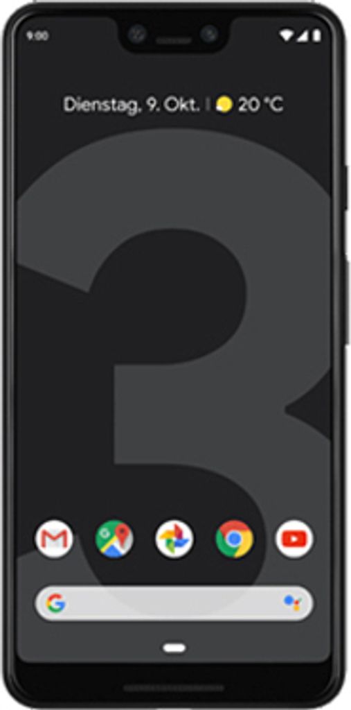 Google Pixel 3 XL , 16 cm (6.3"), 4 GB, 64 GB, 12,2 MP, Produktbild 