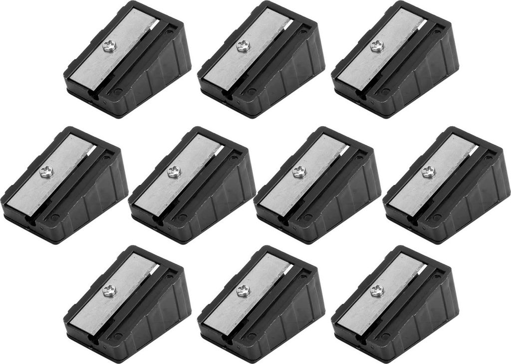 10 Stücke Tragbare Billard Queues Tip Shaper Corrector Versorgung Zubehör Bleistift Spitzer Shapeblack