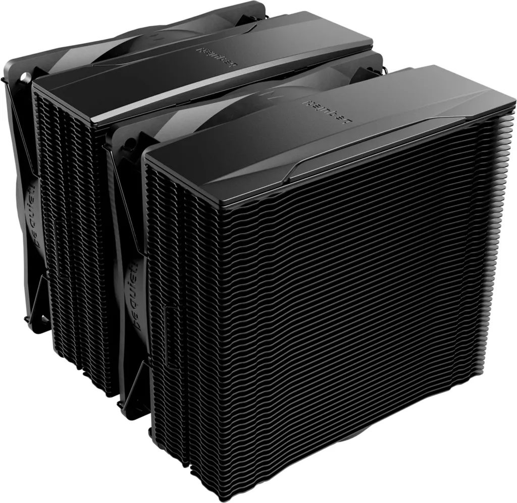 Be Quiet! Pure Rock PRO 3 Black CPU Kühler für Intel und AMD schwarz (BK042) - 2