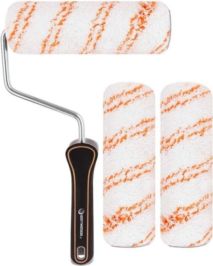 7-Zoll-Paint-Roller-Set mit hochqualitativen Mikrofaser-Rollen, 4er-Pack, Supersoft-Edition