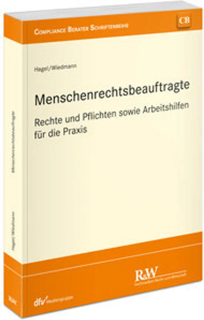 Livre Menschenrechtsbeauftragte, idéal pour préparer vos concours
