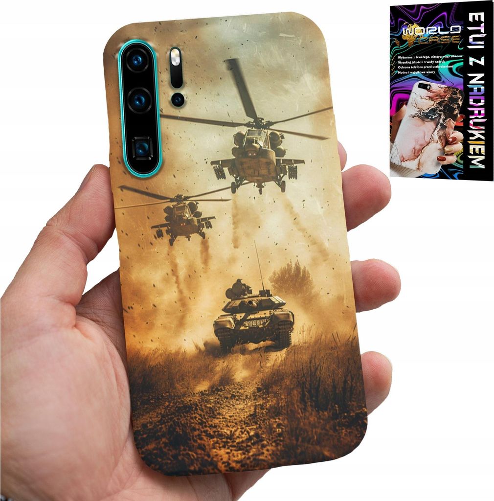 Fall Für Huawei P30 Pro - Militär Hubschrauber Tank Militärischen Fall