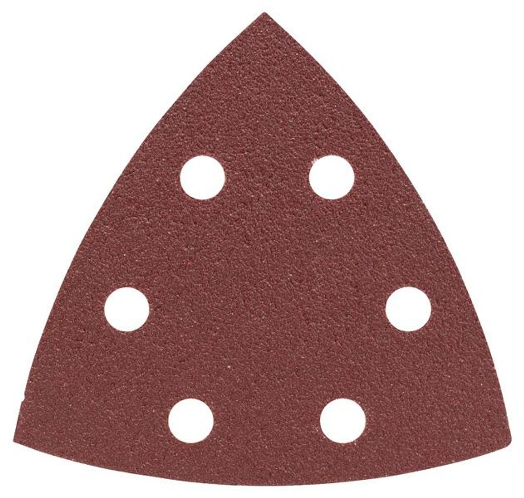 Schleifblatt-Set für Deltaschleifer, 93 mm, 80, 6 Löcher, Produktbild 