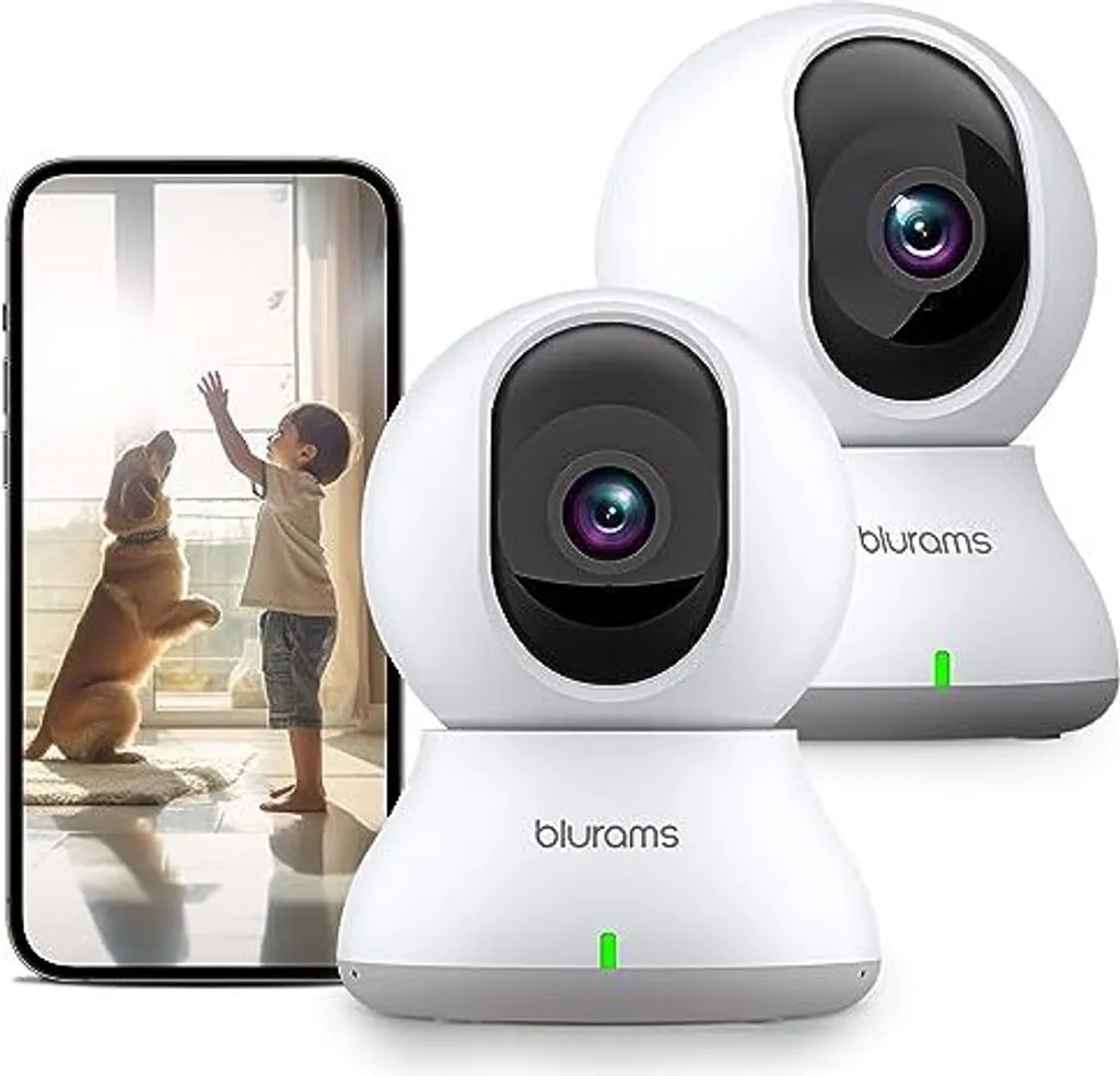 Blurams Telecamera Interno 2K IP: Smart Tracking e Domotica Alexa