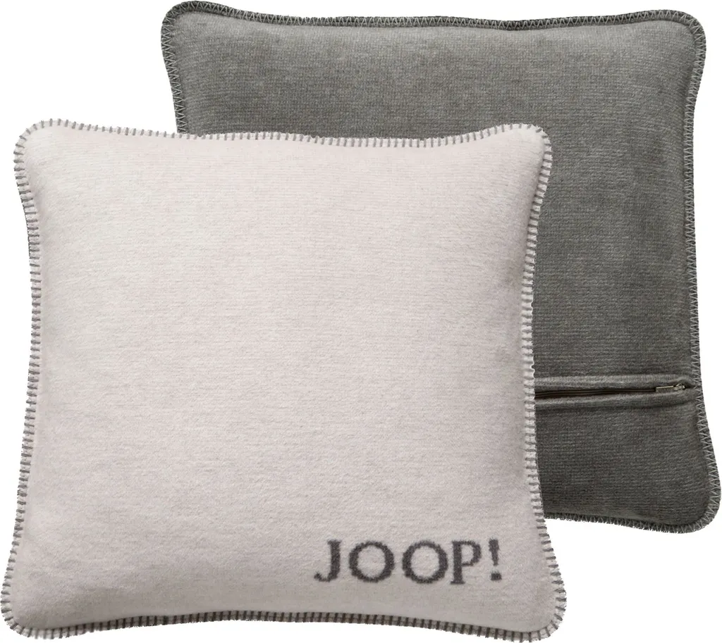 Décoration Salon : Housse de Coussin JOOP! 50x50 cm Double Face Grise