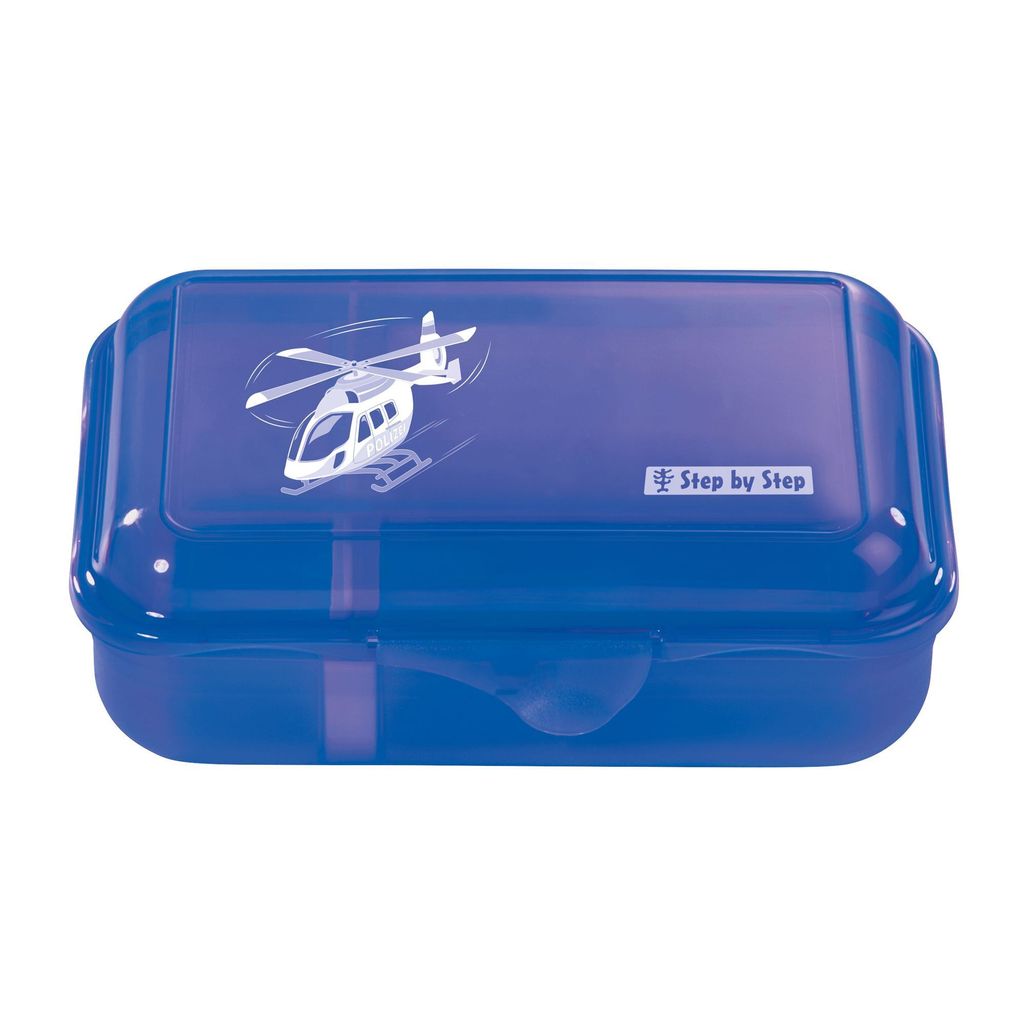 Step by Step Lunchbox Helicopter Sam blau Produktbild 
