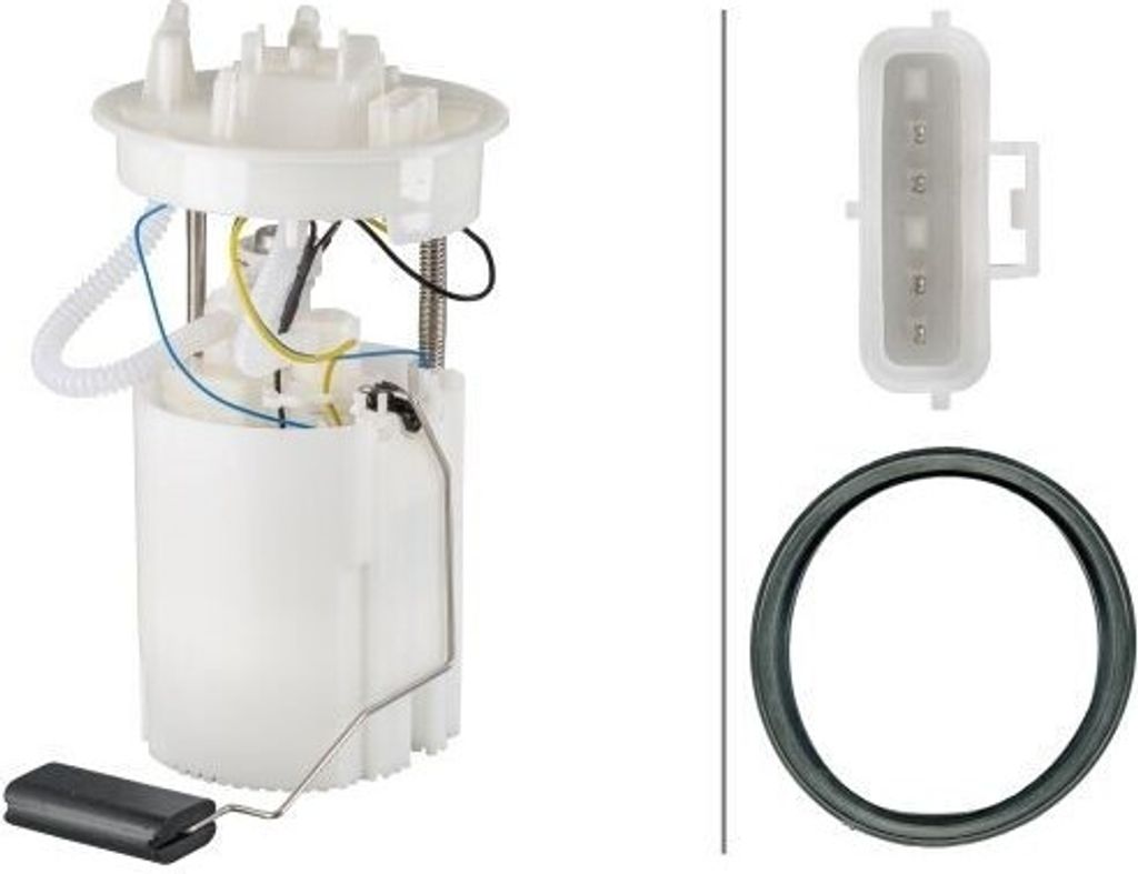 HELLA 8TF 358 146-121 Kraftstofffördereinheit OE LF6X1335XA kompatibel mit 3