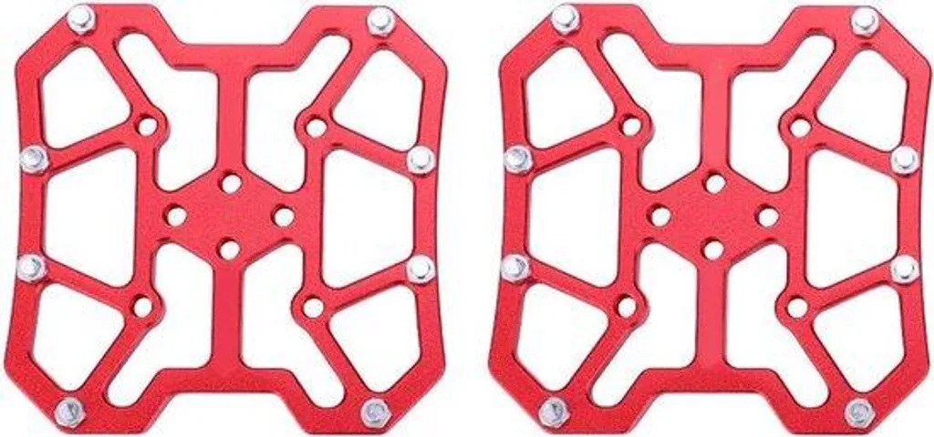 Plateforme pour pédale SPD rouge : roulez en baskets sur votre vélo