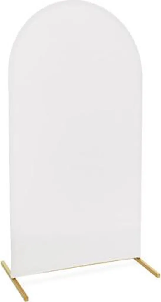 Housse support archet 150x80 cm : stoppez la poussière - Modèle blanc