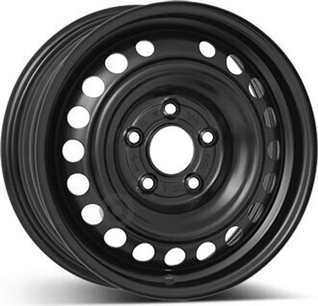 Remplacer jante tordue : ALCAR ACCIAIO 4595 6x15 5x114.3 ET46 Noir Fer