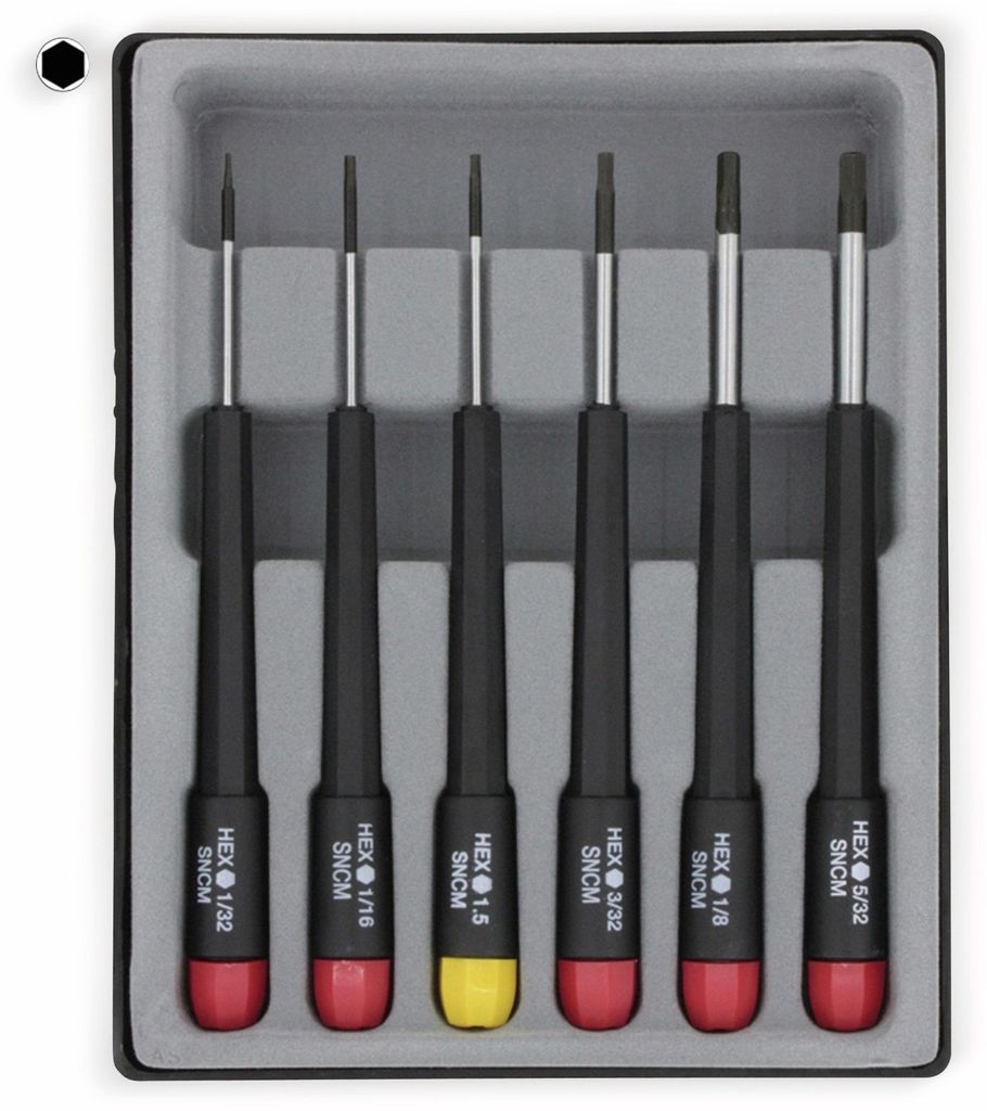 Donau Elektronik Electrical & precision engineering Screwdriver set 6-piece Allen