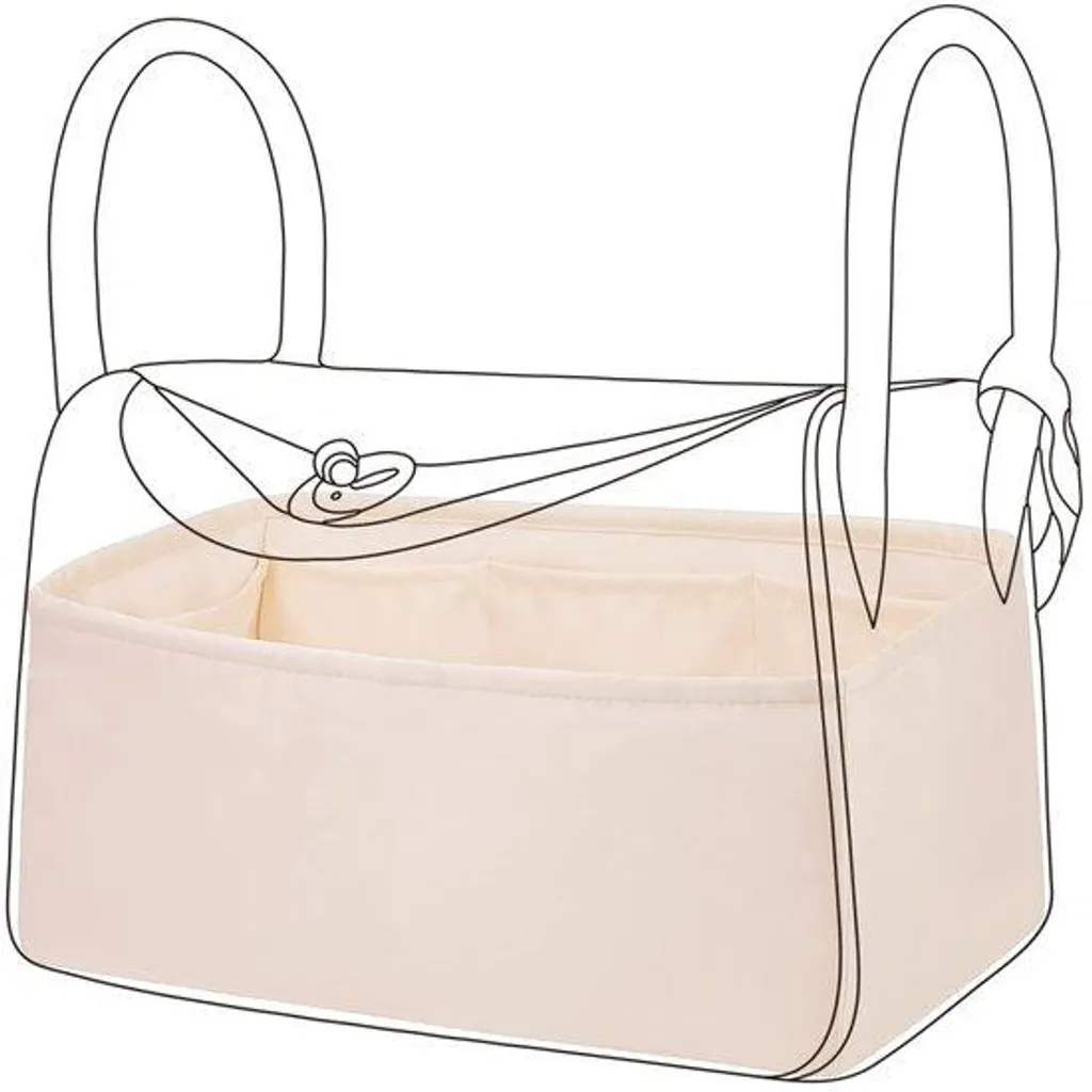 Organiseur de sac à main soie pour voyager et changer de sac facilement