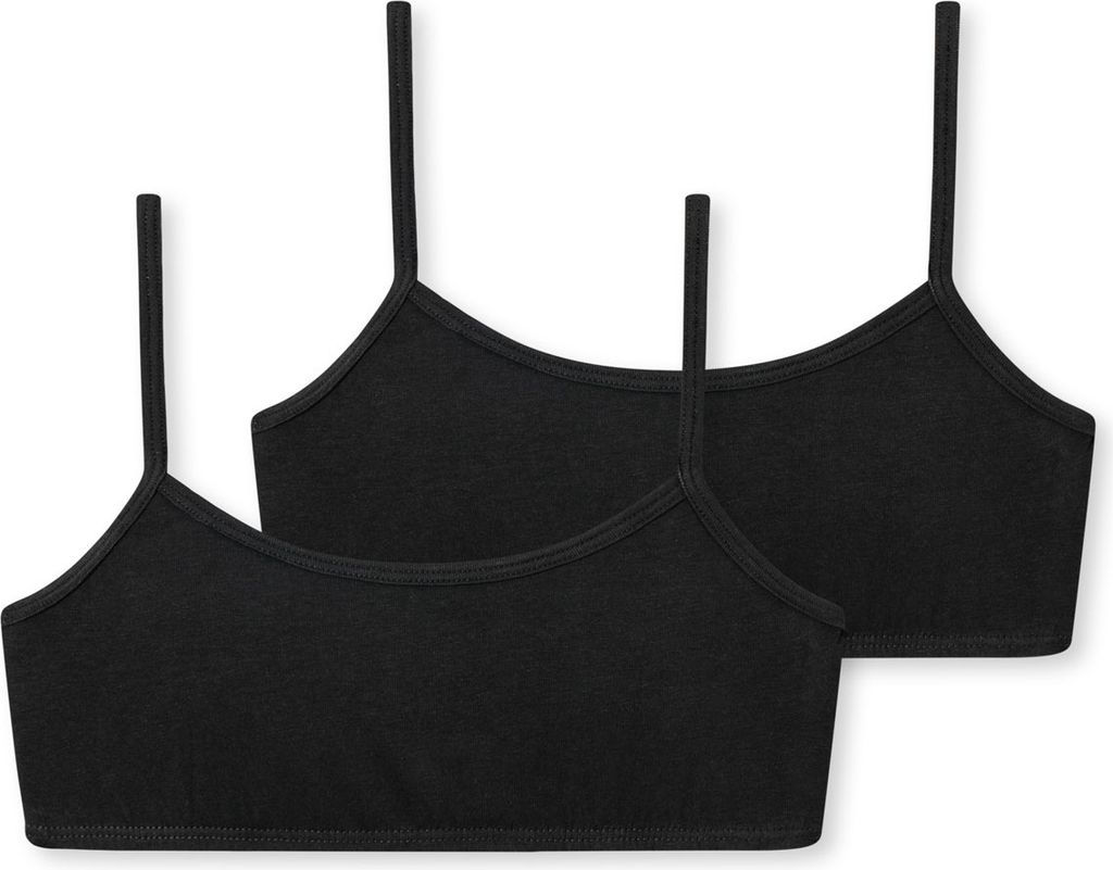 Schiesser Schüler Mädchen 2 er Pack Bustiers Gr. 164  Produktbild 