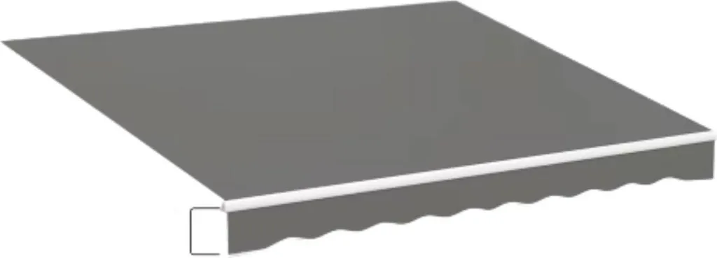 Telo Ombreggiante 250x200 Grigio Oxford 420D - Protezione Solare PU