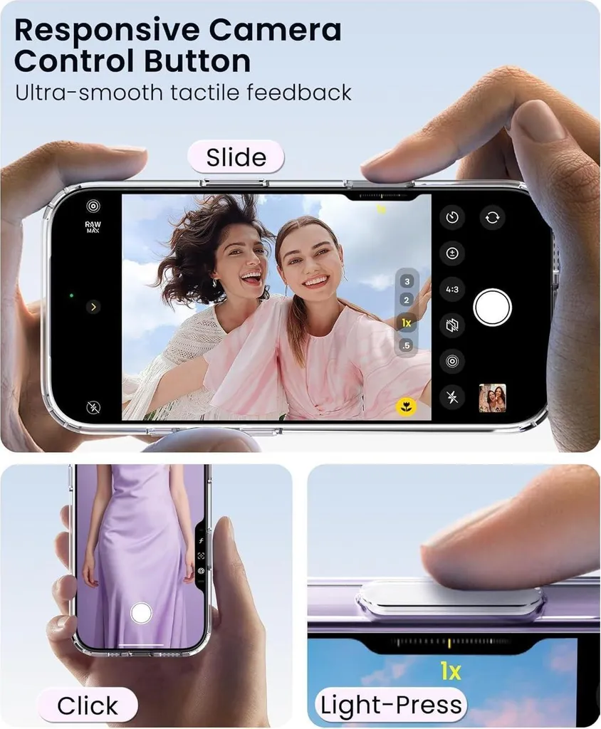 Coque de Protection iPhone 16 Pro Max Transparente MagSafe Antichoc