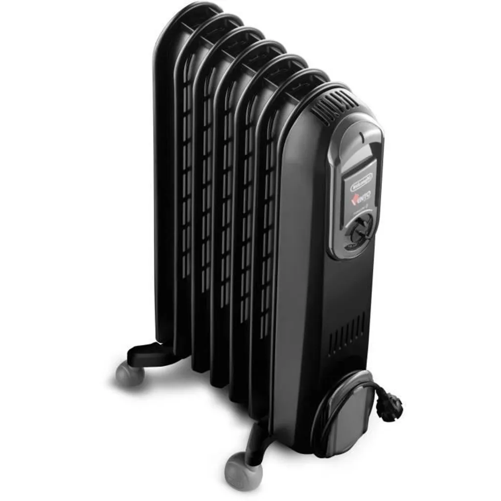 Chauffage d'appoint bain d'huile 1500W DeLonghi Noir 3 Allures de Chauffe - 5