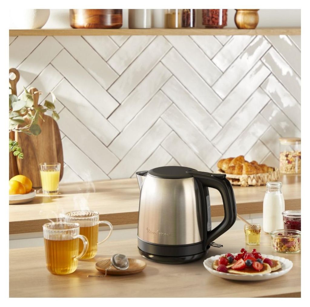 Bouilloire sans fil 1l 2400w  mini inox - Moulinex - Image du produit 