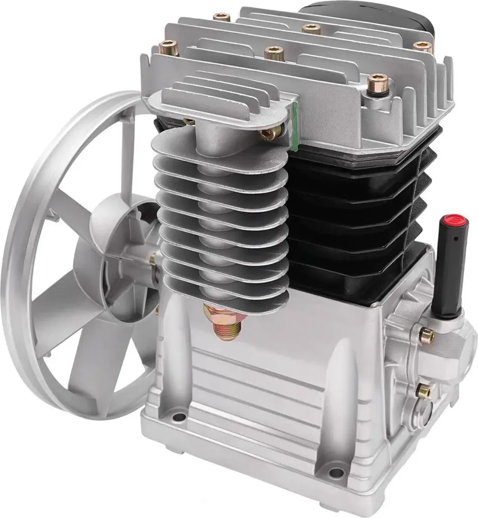 Compresseur 3 ch gros débit 420 l/min argenté haute performance