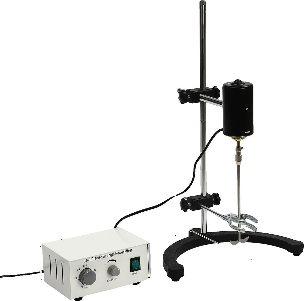 Agitatore elettrico da laboratorio, acciaio inox 304, Immagine del prodotto 