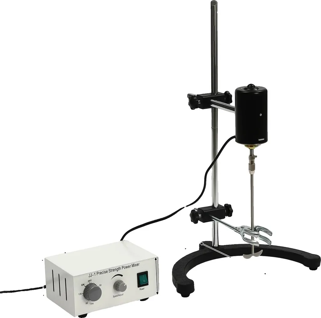 Agitateur électrique pour chimie et cosmétique inox 304 réglable 220V