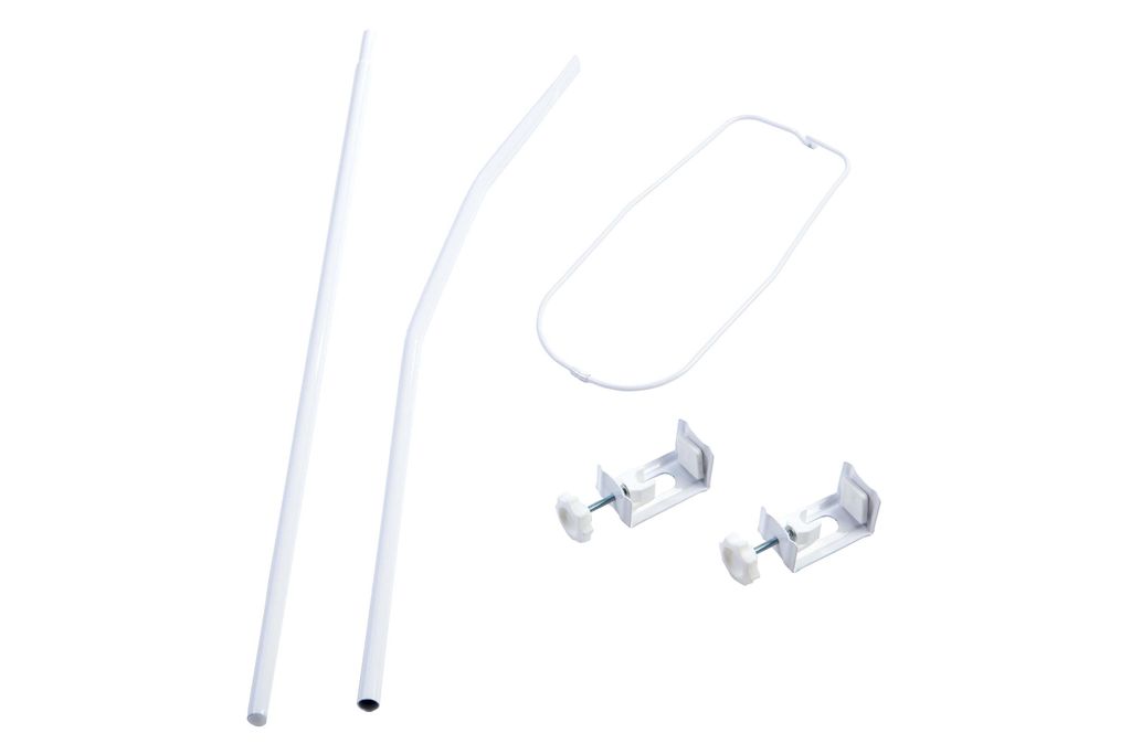 Julius Zöllner 5100500000, Halter für Betthimmel, Weiß, 40 Produktbild 