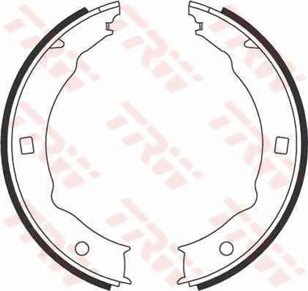 TRW GS8683 Jeu de mâchoires de frein de stationnement OE 4241K9 pour 406