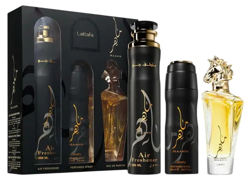 Coffret cadeau Maahir 3 pièces - Lattafa Image du produit 